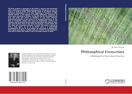 [9786138387169] Philosophical Encounters A Retrospect of Formative Influences