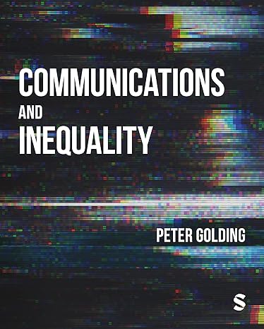 [9781473966895] COMMUNICATIONS AND INEQUALITY 