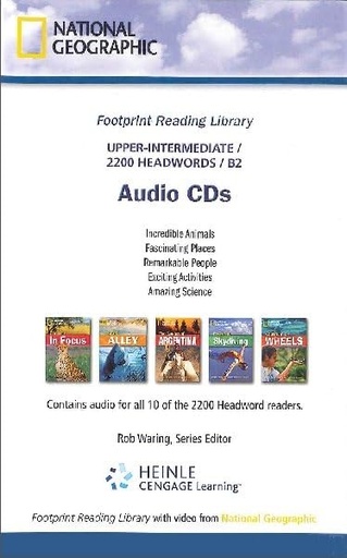 [9781424012503] Footprint Reading Library (Upper-Intermediate) 2200 Headwords/B2 Audio CDs