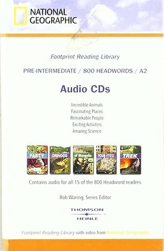 [9781424012855] Footprint Reading Library (Pre-Intermediate) 800 Headwords/A2 Audio CDs
