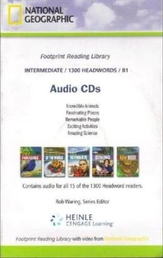 [9781424012879] Footprint Reading Library (Intermediate) 1300 Headwords/B1 Audio CDs