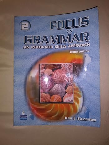 [9780131899711] Focus on Grammar 2 