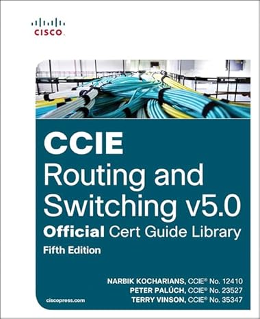 [9781587144929] CCIE Routing and Switching V 5.0 Official Certification Guide Library