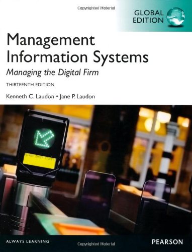 [9780273789970] Management Information System Managing the Digital Firm