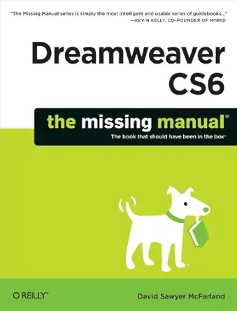 [9781449316174] Dreamweaver CS6 The Missing Manual
