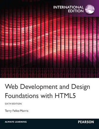 [9780273774501] Web Development and Design Foundations with HTML5