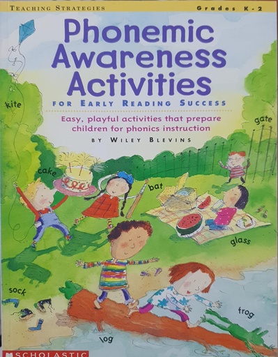 [078073372317] Phonemic Awareness Activities For Early Reading Success