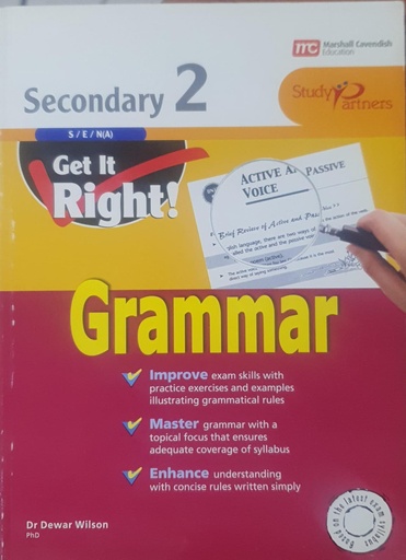 [9789810177867] Get It Right! Grammar (Secondary 2)