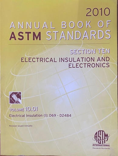 [9780803182820] Annual Book of ASTM Standards Vol 10.01