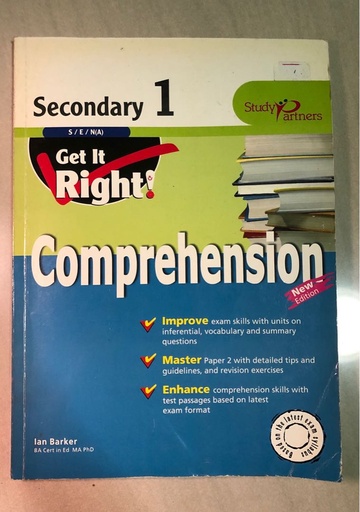 [9789810195021] Get It Right! Secondary (1) Comprehension