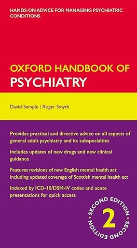 [9780199239467] Oxford Handbook of Psychiatry 2 SECOND EDITION 