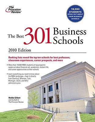 [9780375429590] The Best 301 Business Schools (2010 Edition)