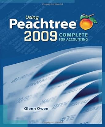 [9780324665512] Using Peachtree 2009