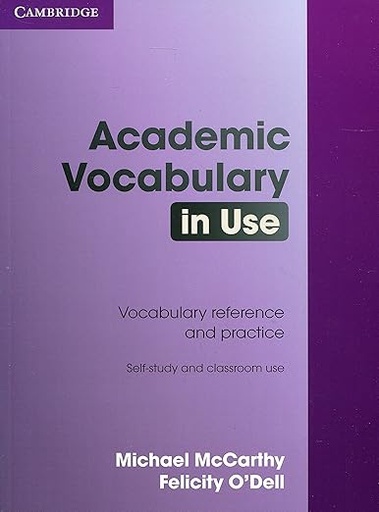 [9780521689397] Academic Vocabulary in Use