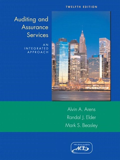 [9780136128274] Auditing Assurance Servicecs An Integrated Approach