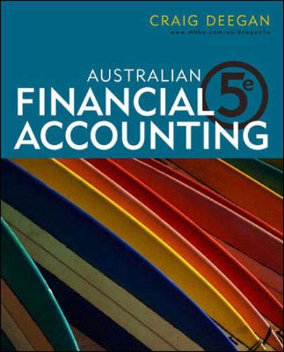 [9780070136779] Australian Financial Accounting