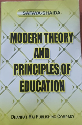 [9798187433773] Modern Theory and Pricciples of Education