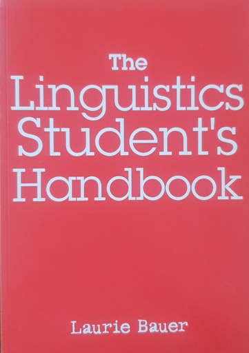 [9780748627592] The Linguistics Student's Handbook
