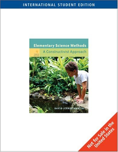 [9780495008071] Elementary Science Methods A Constructivist Approach 