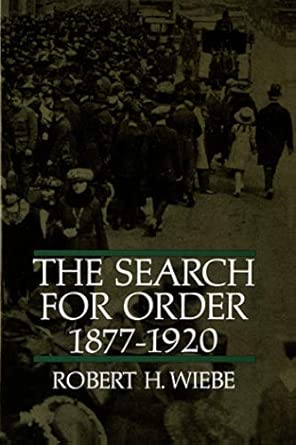 [2900809001049] The Search for Order 1877-1920
