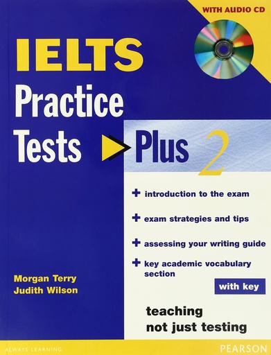 [9781405833127] IELTS Practice Tests Plus 2 with key and CD Pack