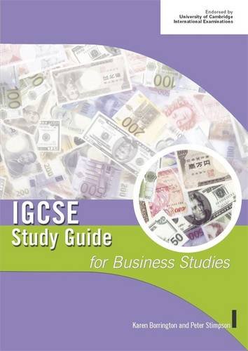 [9780719579011] IGCSE Study Guide for Business Studies