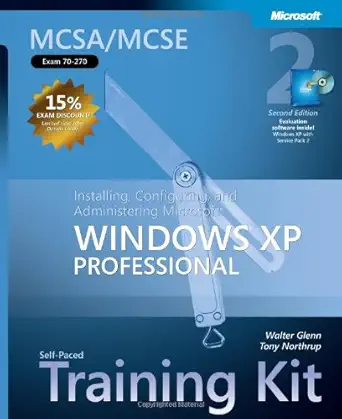 [9780735621527] MCSA/MCSE Microsoft Windows XP Professional Training Kit