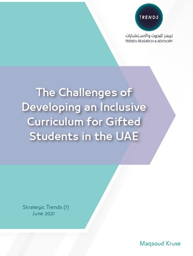 [9789948846444]  The Challenges of Developing an Inclusive Curriculum for Gifted Students in the UAE 