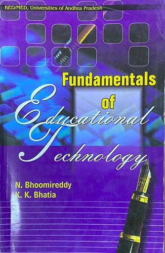 [9788127212353] Fundamentals of Education Technology