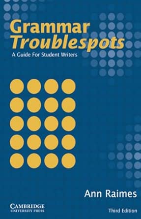 [9780521532860] Grammar Troublespots A Guide for Student Writers