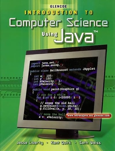 [9780078225932] Introduction to Computer Science Using Java