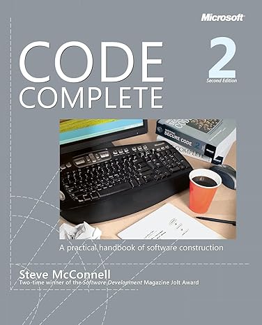 [9780735619678] Microsoft Code Complete A Practical Handbook of Software Construction