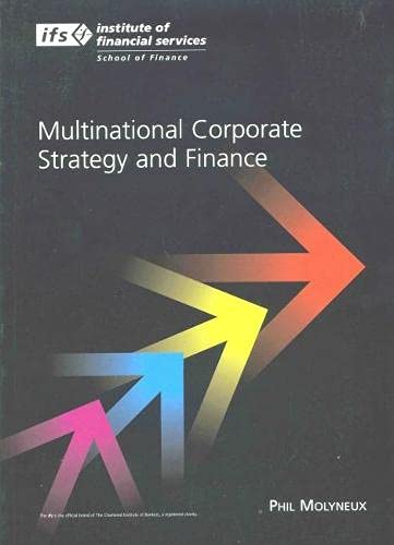 [9781845160616] Multinational Corporate Strategy and Finance