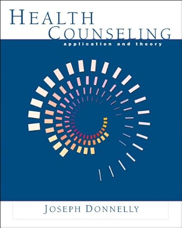 [9780534602642] Health Counselling Applications and Theory