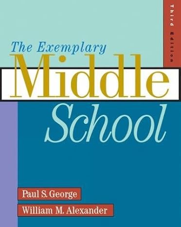[9780534539481] The Exemplary Middle School