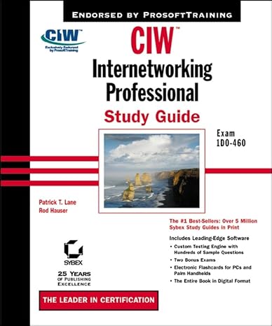 [9780782140835] CIW Internetworking Professional Study Guide (Exam 1D0-460)