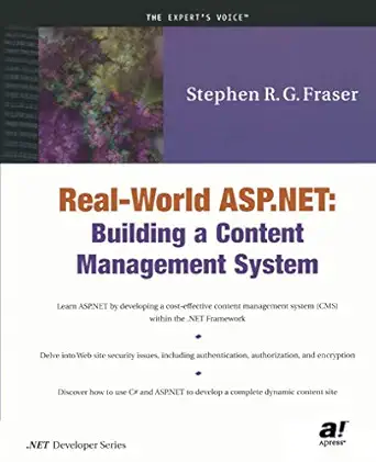 [9781590590249] Real-World ASP.NET Building a Content Management System