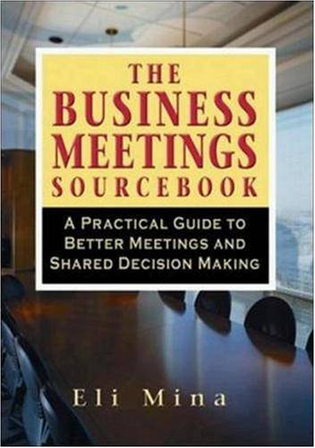 [9780814406700] The Business Meetings Sourcebook