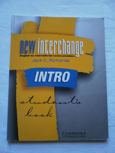 [9780521773997] New Interchange (Intro) Student's Book