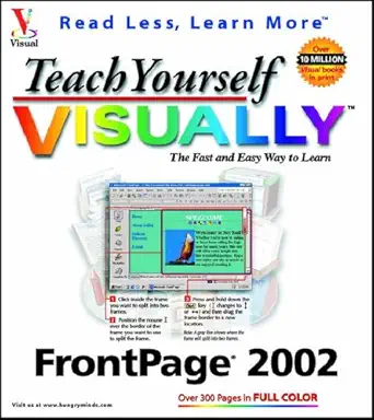 [9780764535901] Teach Yourself Visually FrontPage 2002 Full Color