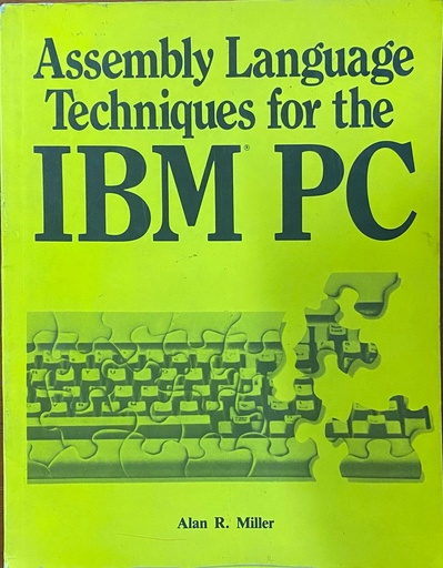 [9788170290018] Assembly Language Techniques for the IBM PC
