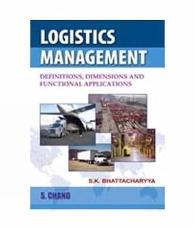 [9788121928854] Logistics Management Definition Dimension and Fucntional Applications