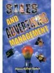 [9788124202173] Sales and Advertising Management