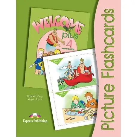 [9781842165881] Welcome Plus (4) Pupil's Book Picture Flashcards