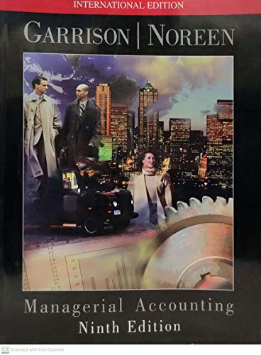 [9780071169493] Managerial Accounting