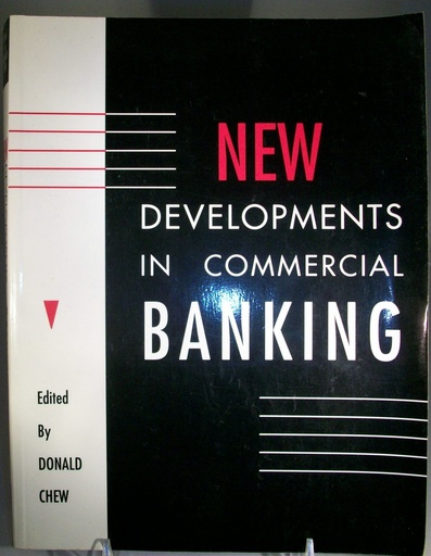 [9780631182375] New Developments in Commercial Banking