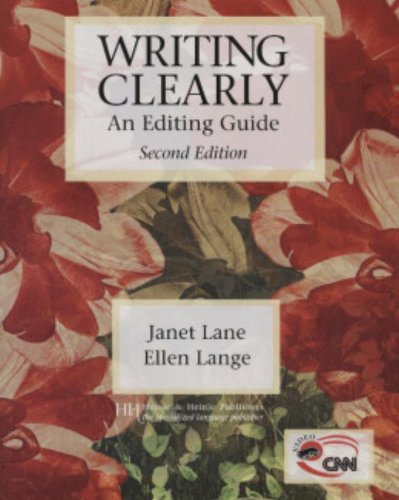 [9780838409497] Writing Clearly: An Editing Guide