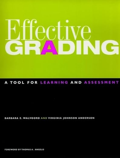 [9780787940300] Effective Grading A Tool for Learning and Assessment