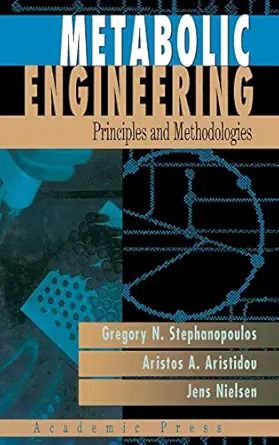 [9780126662603] Metabolic Engineering Principles and Methodologies
