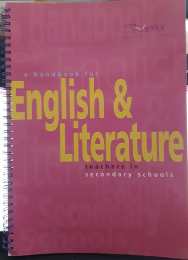 [9789810182144] A Handbook for English and Literature Teachers in Secondary Schools